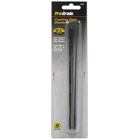 Cromo Coping Saw Blades - 5 Piece CR3309978